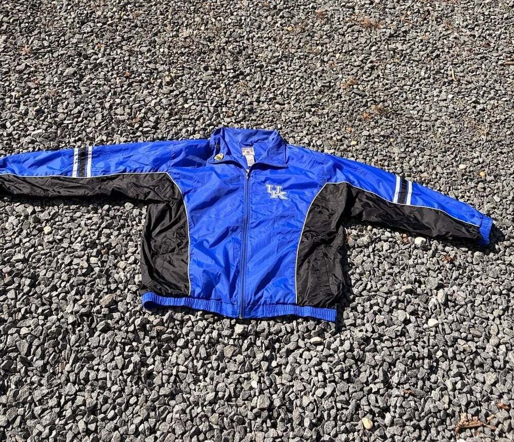 Genuine Stuff Collegiate University of Kentucky Jacket Size X-Large Blue Black